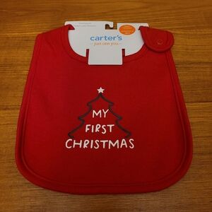 Carter's My First Christmas Bib